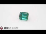Load and play video in Gallery viewer, Empowering Emerald Cut Green Tourmaline 12.24ct
