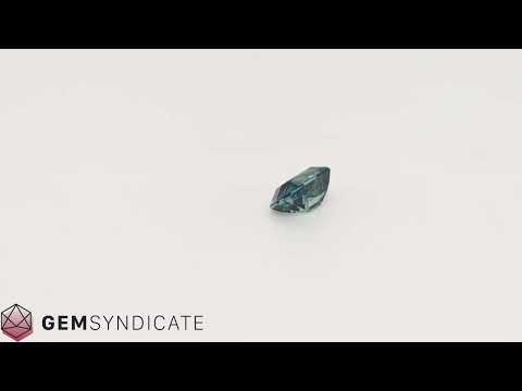 Impressive Elongated Hexagon Teal Sapphire 1.00ct