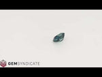 Load and play video in Gallery viewer, Impressive Elongated Hexagon Teal Sapphire 1.00ct
