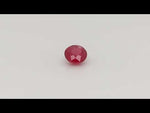 Load and play video in Gallery viewer, Classy Round Red Ruby 1.31ct

