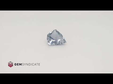 Empowering Geometric Grey Sapphire 3.04ct