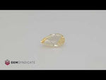 Load and play video in Gallery viewer, Impressive Pear Shape Yellow Sapphire 2.12ct
