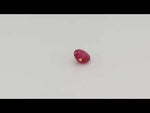Load and play video in Gallery viewer, Elegant Round Ruby 0.59ct
