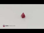 Load and play video in Gallery viewer, Pretty Baguette Red Ruby 0.49ct
