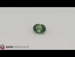 Load and play video in Gallery viewer, Lovely Oval Teal Sapphire 1.72ct
