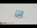 Load and play video in Gallery viewer, Lovely Emerald Cut Blue Aquamarine 12.56ct
