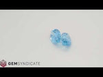 Load and play video in Gallery viewer, Stunning Marquise Blue Aquamarine Pair 6.87ctw

