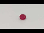 Load and play video in Gallery viewer, Vibrant Oval Red Ruby 1.18ct
