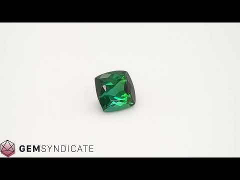 Glamorous Cushion Green Tourmaline 6.63ct