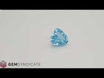 Load and play video in Gallery viewer, Vibrant Pear Shape Blue Aquamarine 5.93ct
