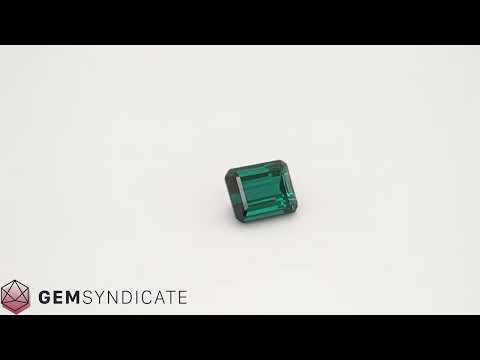 Enchanting Emerald Cut Green Tourmaline 3.66ct