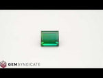 Load and play video in Gallery viewer, Bold Rectangle Green Tourmaline 6.42ct
