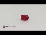 Load and play video in Gallery viewer, Dramatic Oval Red Ruby 1.35ct
