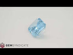 Load and play video in Gallery viewer, Gorgeous Emerald Cut Blue Aquamarine 16.94ct
