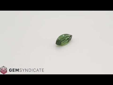 Powerful Marquise Green Sapphire 1.51ct
