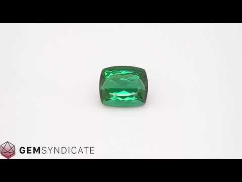 Dramatic Cushion Green Tourmaline 8.74ct