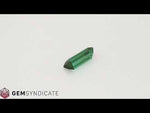 Load and play video in Gallery viewer, Elegant Rectangle Green Tourmaline 4.83ct

