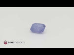Load and play video in Gallery viewer, Exquisite Emerald Cut Purple Sapphire 2.45ct
