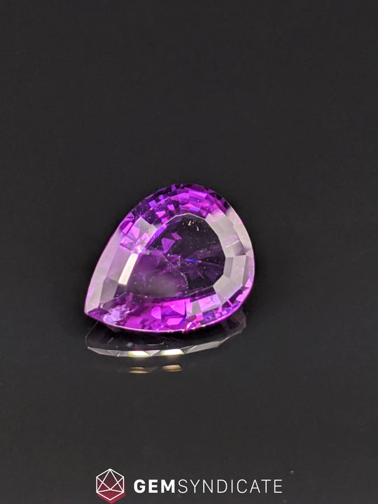 Lovely Pear Shaped Purple Amethyst 6.23ct