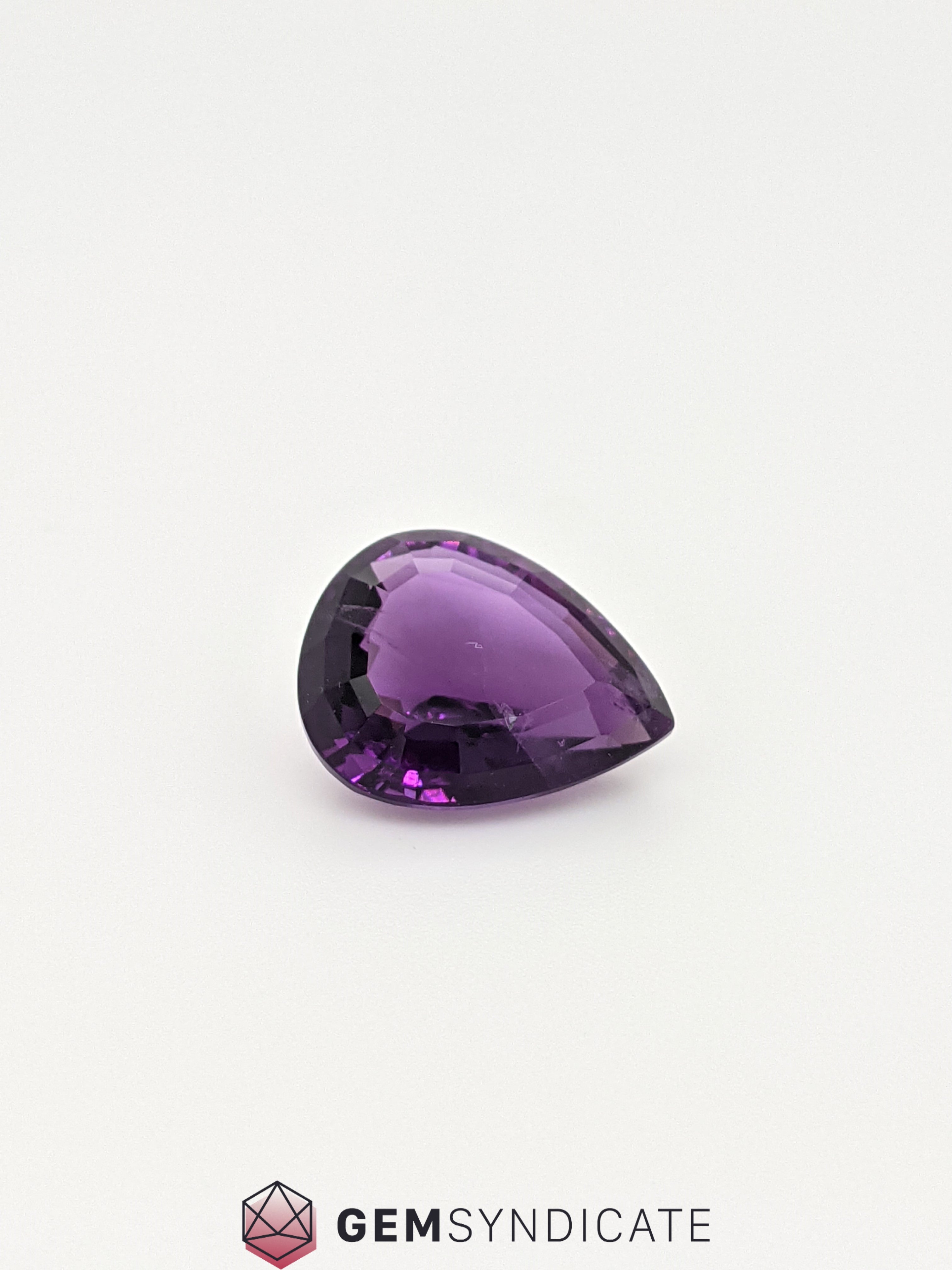 Lovely Pear Shaped Purple Amethyst 6.23ct