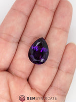 Load image into Gallery viewer, Exquisite Pear Shaped Purple Amethyst 13.64ct
