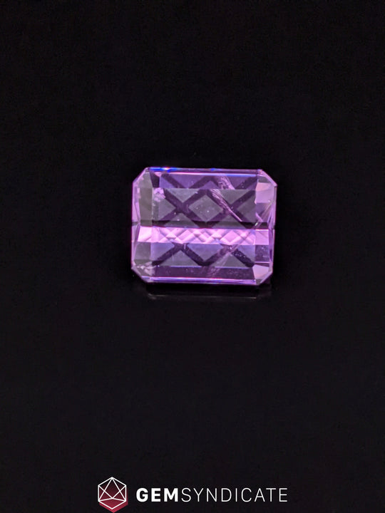 Radiant Emerald Shape Purple Amethyst 6.34ct