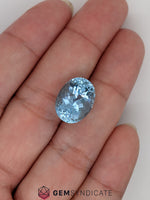 Load image into Gallery viewer, Elegant Oval Shape Blue Aquamarine 8.60ct
