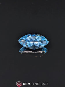 Magnificent Marquise Shape Santa Maria Blue Aquamarine 2.08ct