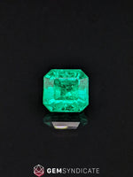 Load image into Gallery viewer, Knockout Emerald Cut Green Emerald 1.61ct
