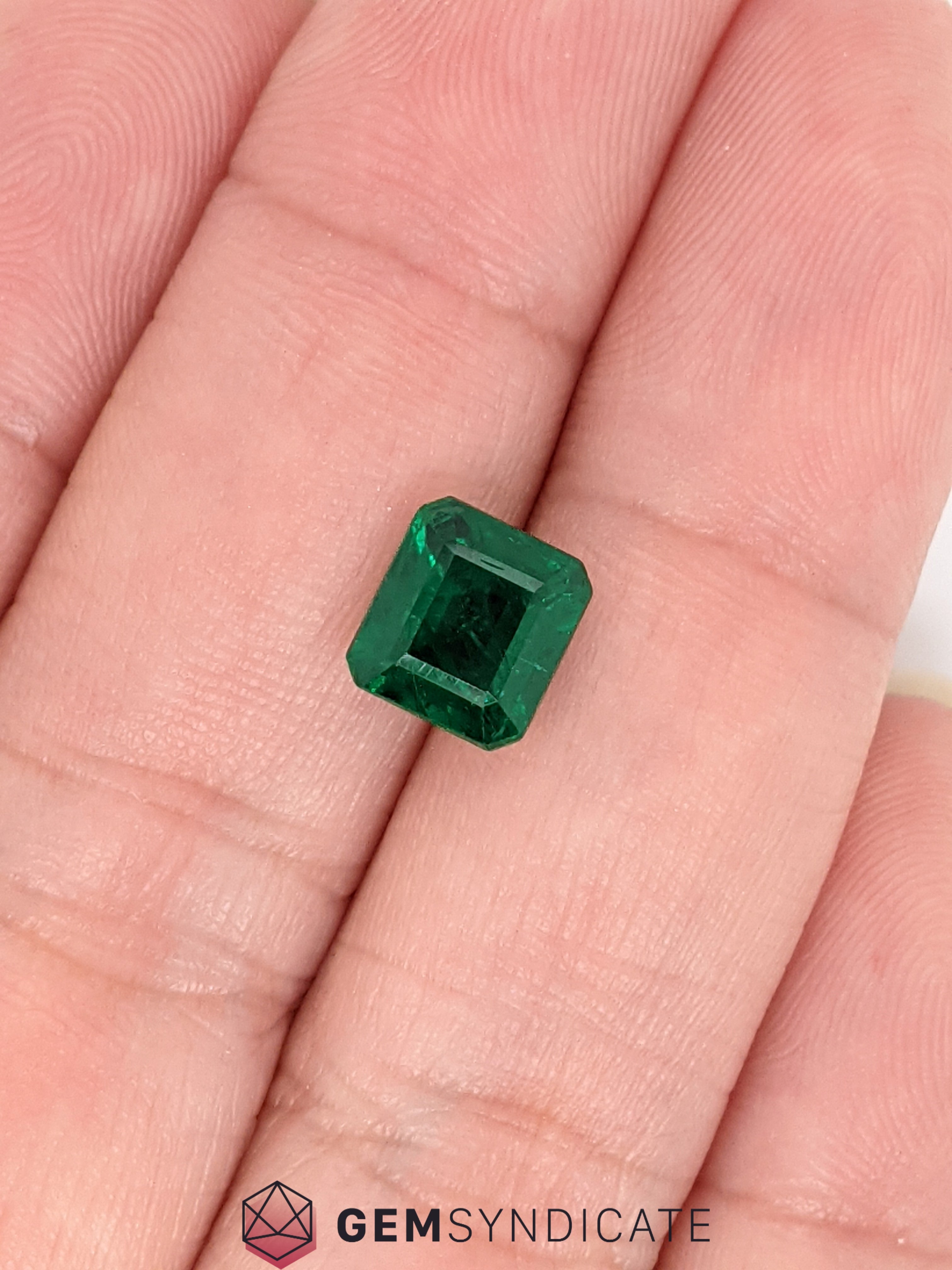 Lavish Emerald Cut Green Emerald 2.13ct