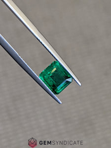 Lavish Emerald Cut Green Emerald 2.13ct