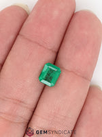 Load image into Gallery viewer, Luxuriant Emerald Cut Green Emerald 1.42ct
