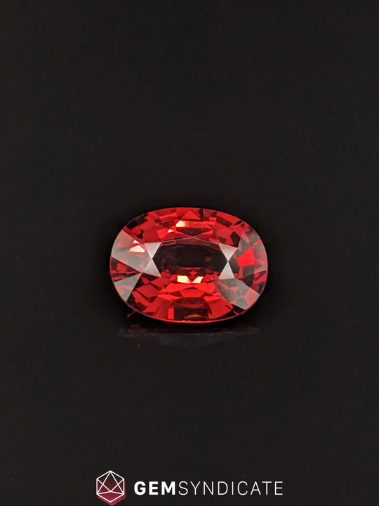 Magnificent Oval Reddish/Orange Spessartite Garnet 5.24ct