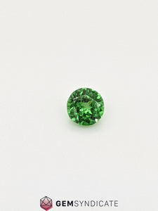 Amazing Round Green Tsavorite Garnet 0.86ct
