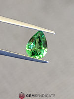 Load image into Gallery viewer, Mesmerizing Pear Shape Green Tsavorite Garnet 1.50ct
