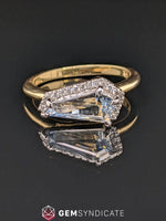 Load image into Gallery viewer, Breathtaking Parti Sapphire Ring in 18k Yellow Gold
