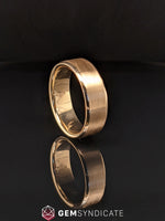 Load image into Gallery viewer, Classy Men&#39;s Wedding Band in 14k Yellow Gold
