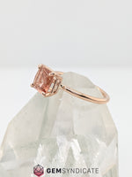 Load image into Gallery viewer, Lovely Natural Oregon Sunstone Ring in 14k Rose Gold
