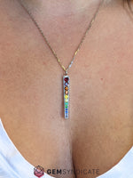 Load image into Gallery viewer, Dazzling Rainbow Icicle Pendant
