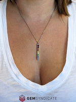 Load image into Gallery viewer, Dazzling Rainbow Icicle Pendant
