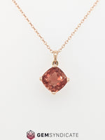 Load image into Gallery viewer, Ideal Oregon Sunstone Pendant in 14k Rose Gold
