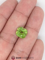 Load image into Gallery viewer, Magnificent Cushion Green Peridot 4.16ct

