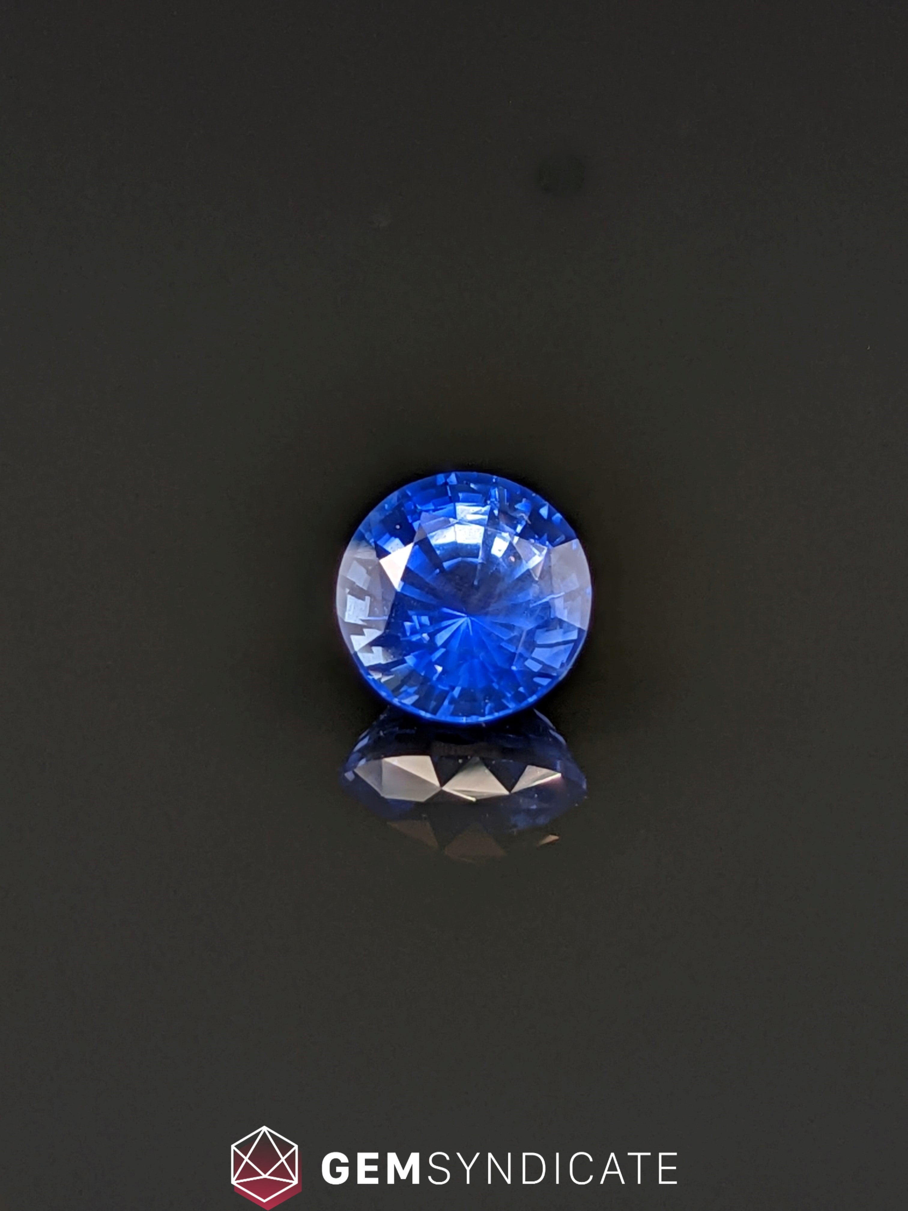 Regal Round Blue Sapphire 1.15ct