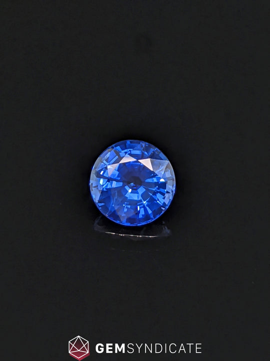 Attractive Round Blue Sapphire 2.48ct