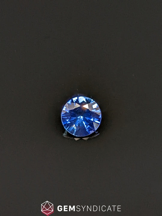 Amazing Round Blue Sapphire 0.83ct