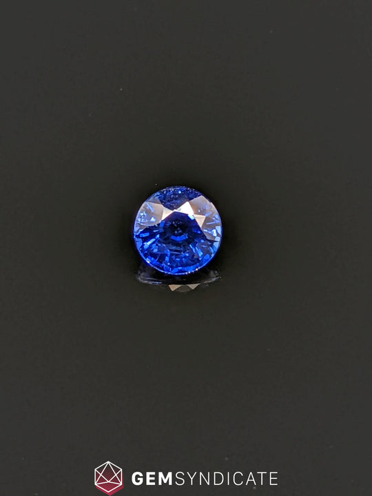 Divine Round Blue Sapphire 0.95ct