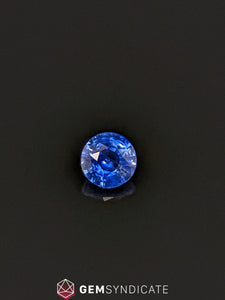 Fascinating Round Blue Sapphire 1.14ct