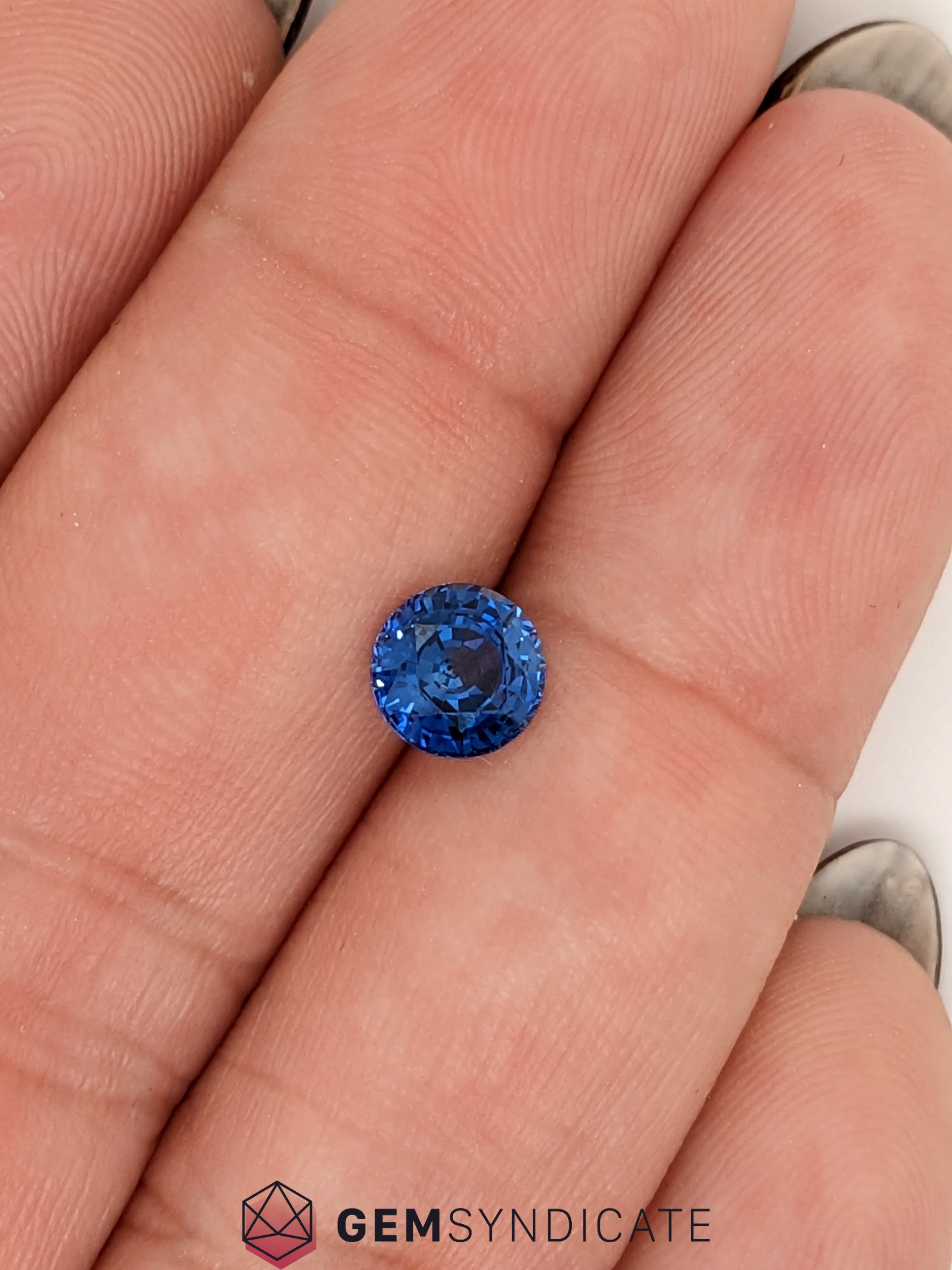 Regal Round Blue Sapphire 1.21ct