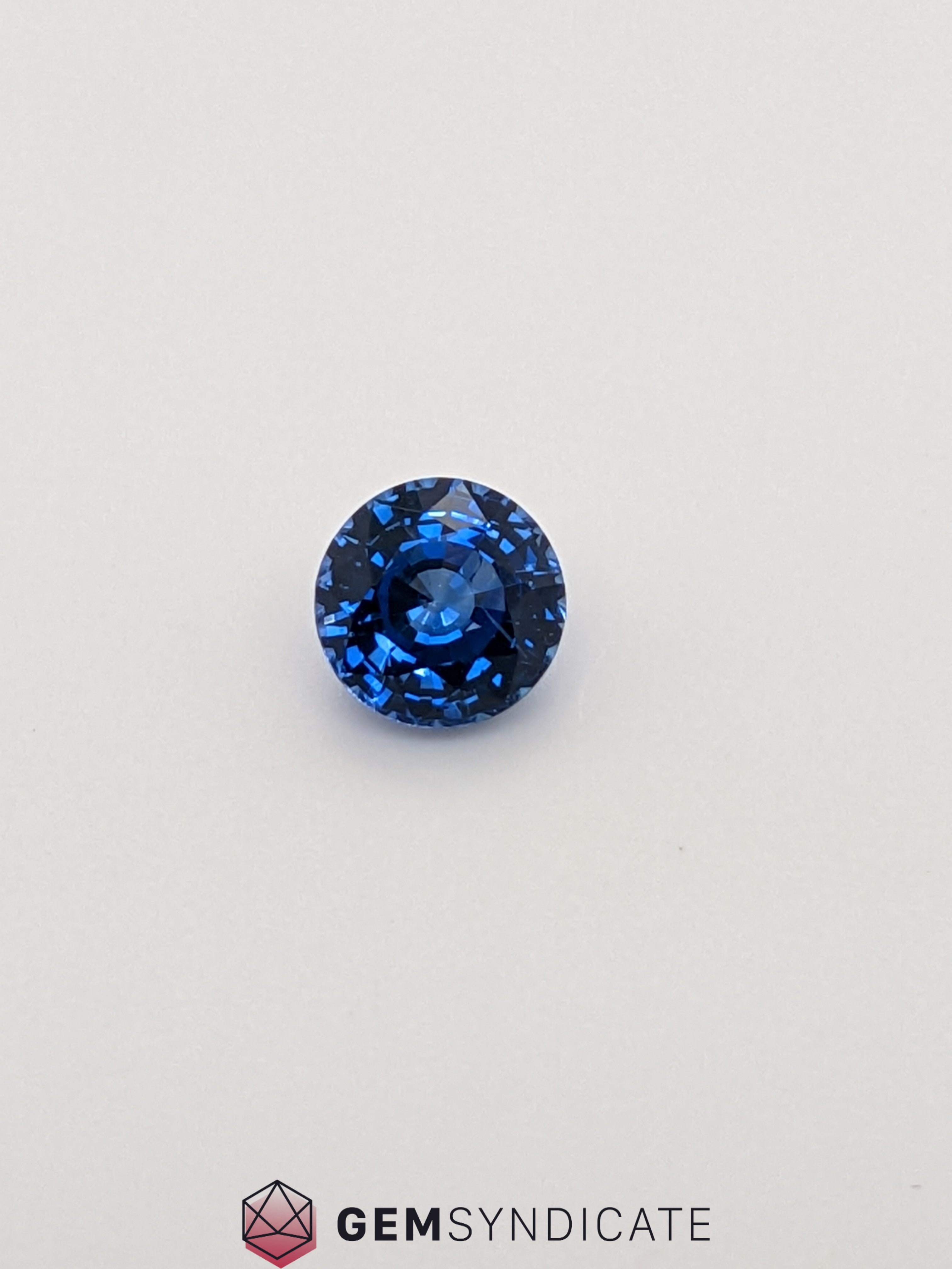 Regal Round Blue Sapphire 1.21ct