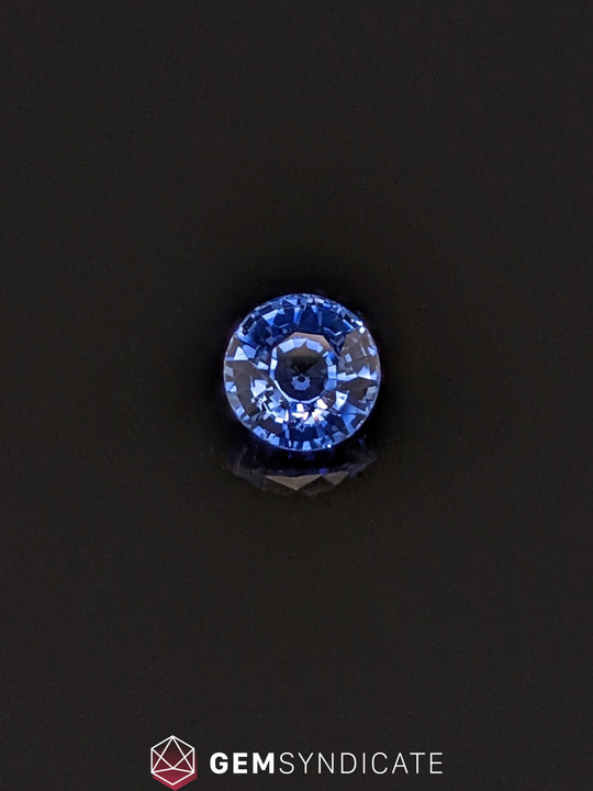 Dazzling Round Blue Sapphire 1.66ct